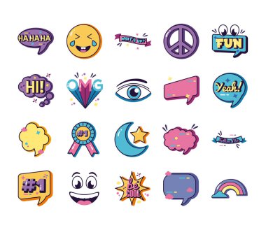 20 argo kümesi koleksiyon simgesinin demeti