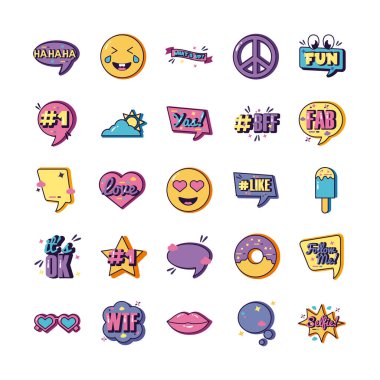 25 argo kümesi koleksiyon simgesinin demeti