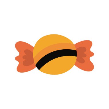 Tatlı şeker cadılar bayramı tarzı simge