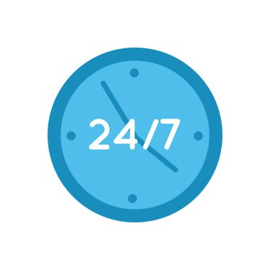 24-7 sembol satırlı saat ve doldurma biçimi