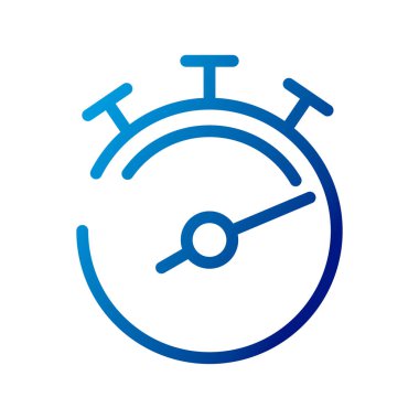 kronometre zaman eğrisi biçim simgesi