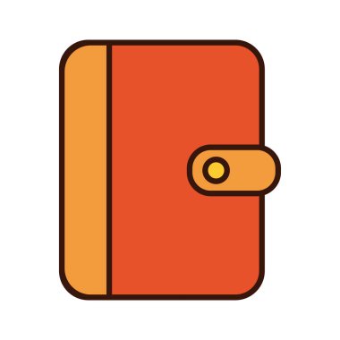 kitap günlük satırı ve doldurma biçimi simgesi