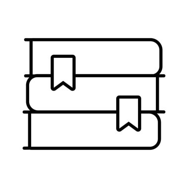 yığın ders kitapları okul satırı biçimi simgesi