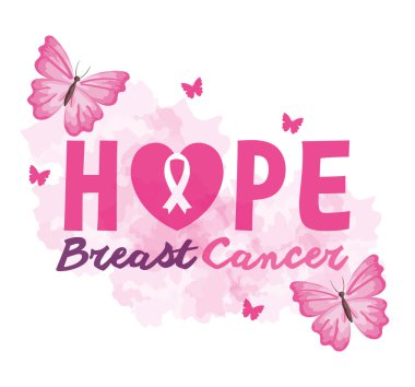 Ekim ayında kelebek dekorasyonuyla dünya göğüs kanseri farkındalığının sembolü