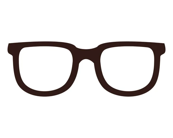 Isolato occhiali icona vettoriale design — Vettoriale Stock