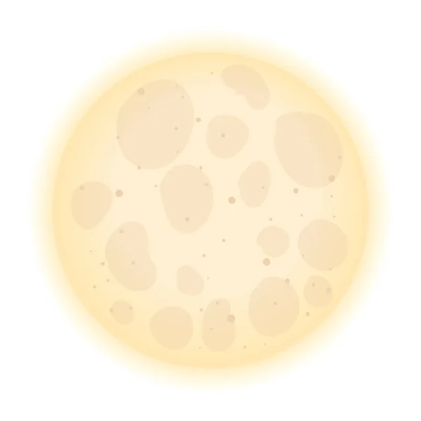 Isolé icône de lune conception vectorielle — Image vectorielle