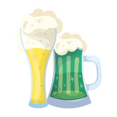 Aziz Patrick birayı bardakta ve kavanozda kutluyor