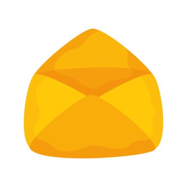 Zarf e- posta iletisi izole edilmiş simgeyi aç