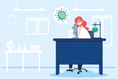 Kadın doktor karakteriyle aşı araştırması