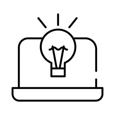 Ampul satırı biçiminde dizüstü bilgisayar