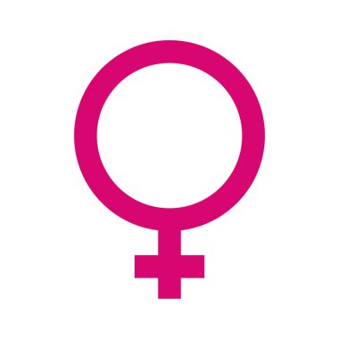 cinsel yönelimin kadın cinsiyet sembolü çoklu biçim simgesi