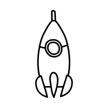 roket fırlatıcı satır biçimi simgesi