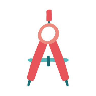 pusula okul arzı düz biçim simgesi