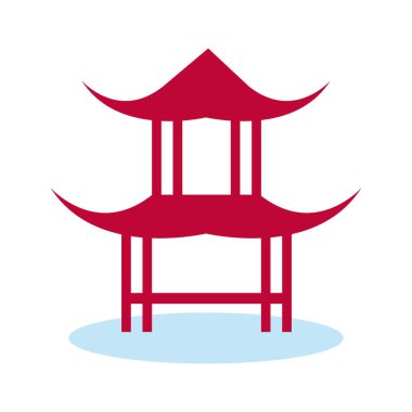Çin portalı düz biçim simgesi