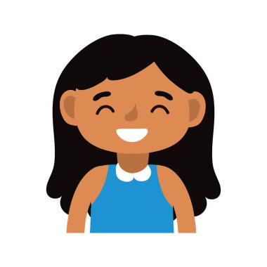 Küçük öğrenci kız Avatar karakteri