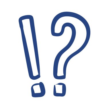 Sor ve uyarı işaretleri serbest biçim simgesi