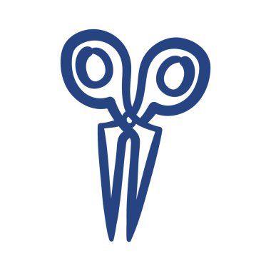 Makas okulu desteği biçimi simgesi