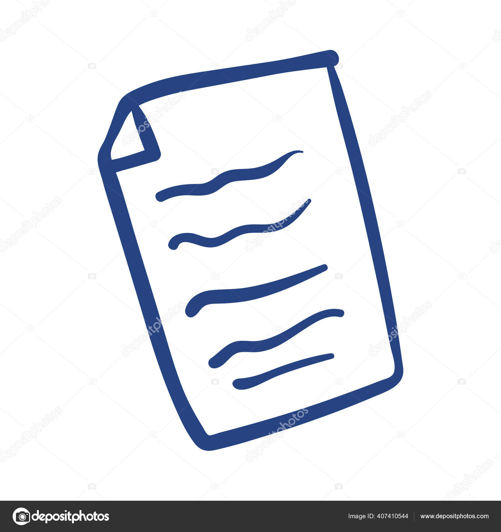 Paper sheet free form style icon Stock Vector by ©yupiramos 407410544