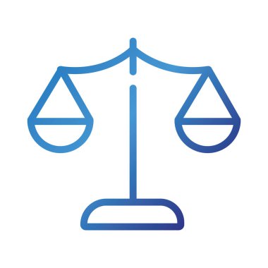 ölçek dengesi gradyan biçim simgesi