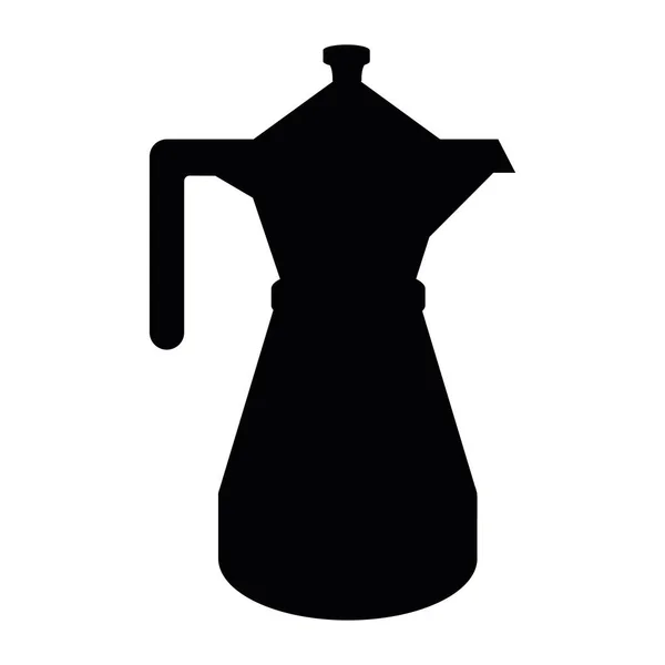 Isolerad kaffekanna vektor design — Stock vektor