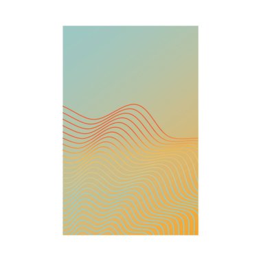 a4 poster model kağıt vektör tasarımı