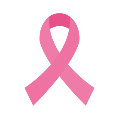 Göğüs kanseri farkındalığı pembe kurdele vektör tasarımı