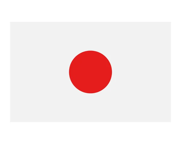 Σχεδιασμός διανυσματικού διανύσματος εικονιδίων σημαίας Ιαπωνίας — Διανυσματικό Αρχείο
