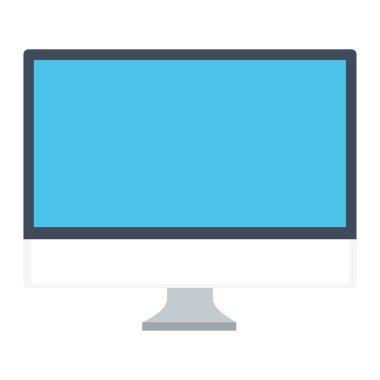 dijital bilgisayar simgesi vektör tasarımı