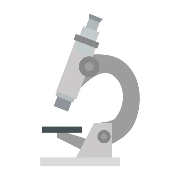 Laboratory microscope icon vector design — Stock Vector