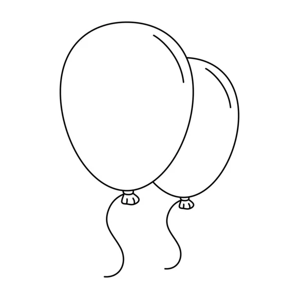 Návrh vektorových ikon balónků — Stockový vektor