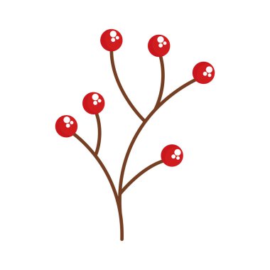 Mutlu Noeller çilek vektör tasarımı