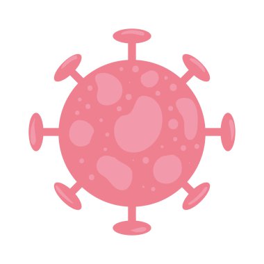 covid 19 virüs vektör tasarımı