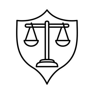 Kalkan çizgisi biçim vektör tasarımında kanun ölçekleri