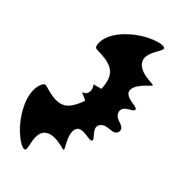 Cadılar Bayramı yarasa çizgi film vektör tasarımı