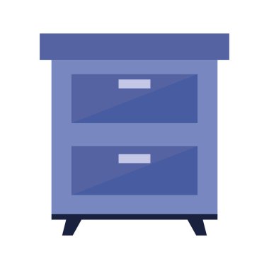 ev mobilyası ikon vektör tasarımı