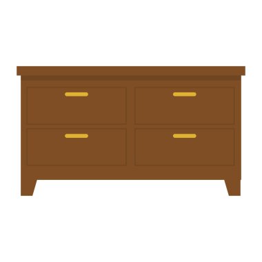 ev mobilyası ikon vektör tasarımı