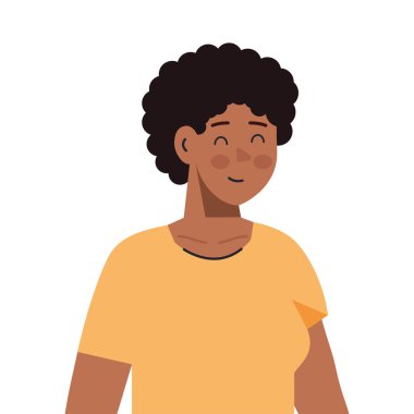 İzole edilmiş insan çizgi film vektör tasarımı