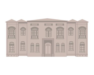 Türk tarihi sarayı vektör tasarımı