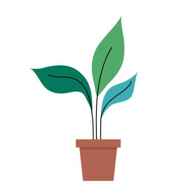 ot vektör tasarımı içinde bitki