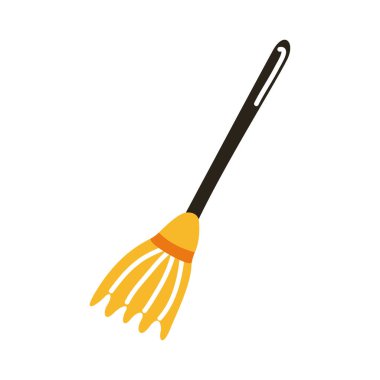 cadı süpürgesi düz biçim simgesi