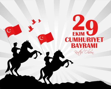 Bugün ekim cumhuriyetinin bayrakları cumhuriyet bayramında