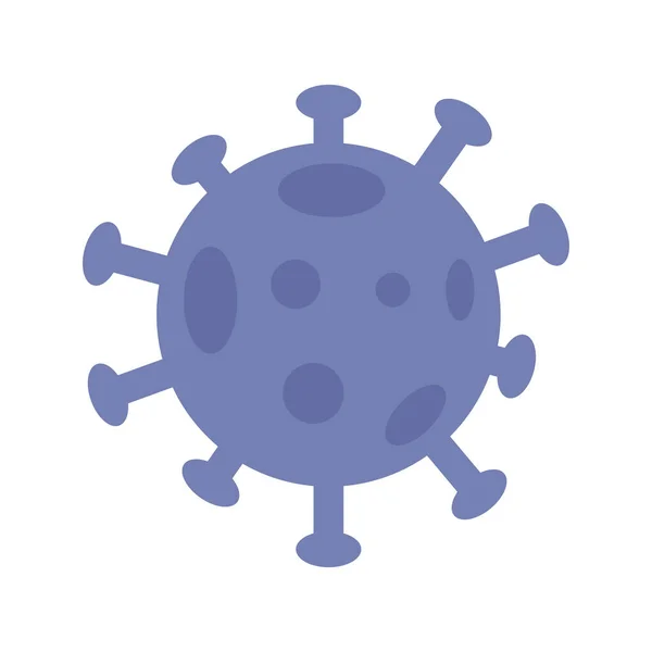 Covid 19 virus icon vektordesign — Stockvektor