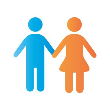 çift figürleri bozan biçim simgesi