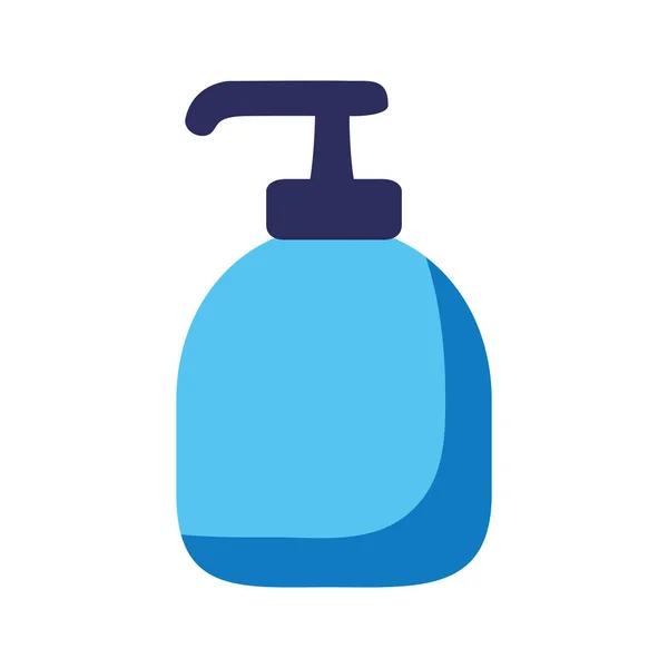 Antybakteryjny styl sylwetki butelki mydła — Wektor stockowy