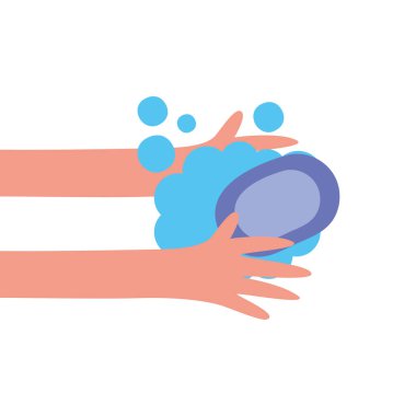 Ellerini sabunla yıka.