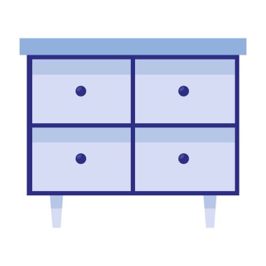 ev mobilyası ikon vektör tasarımı