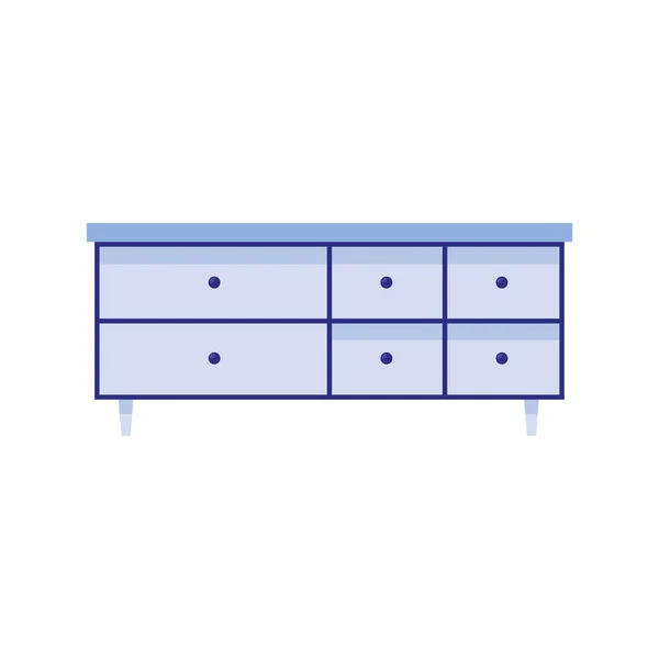 Muebles para el hogar icono vector de diseño — Vector de stock