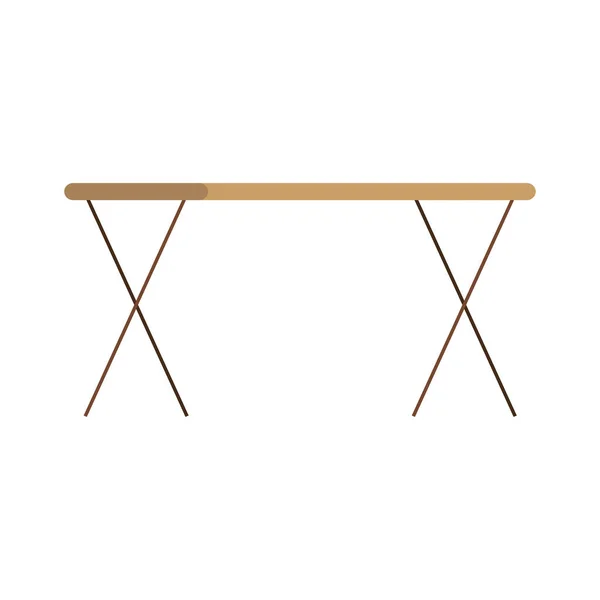 Table de bureau design vectoriel — Image vectorielle