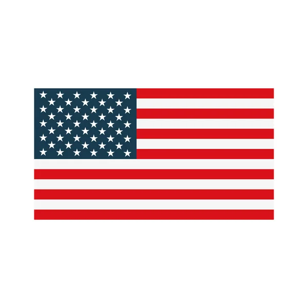 Návrh vektoru USA flag — Stockový vektor