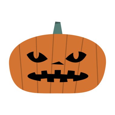 Cadılar bayramı balkabağı vektör tasarımı